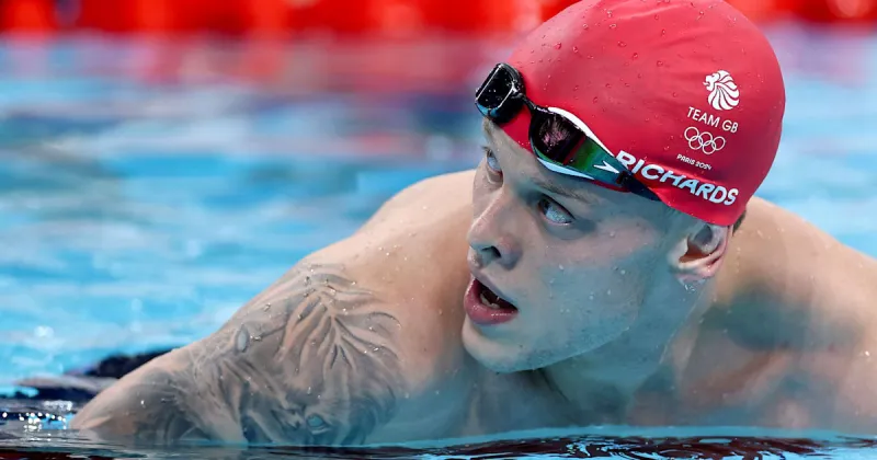 Matt Richards wins 200m freestyle at 2026 GB Championships