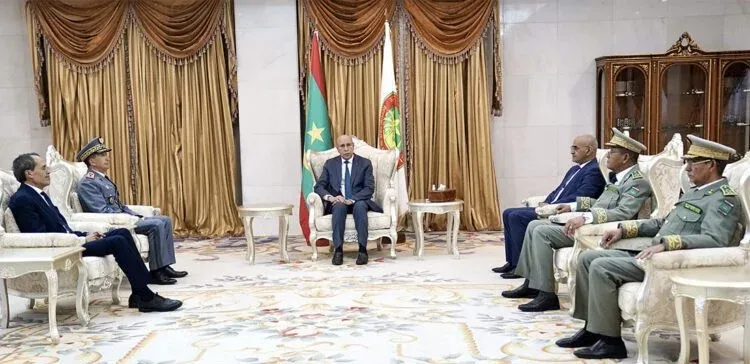 Mauritania Leader Meets Morocco's FAR Inspector General