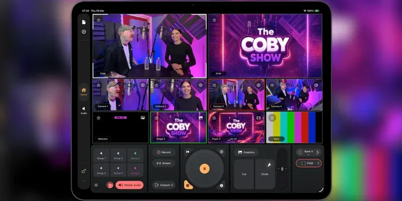 Mise à jour de l'application Mavis Studio pour iPad à InfoComm 2026