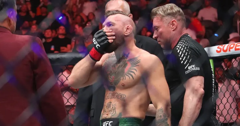 McGregor's UFC return ends in 69 seconds with knee injury