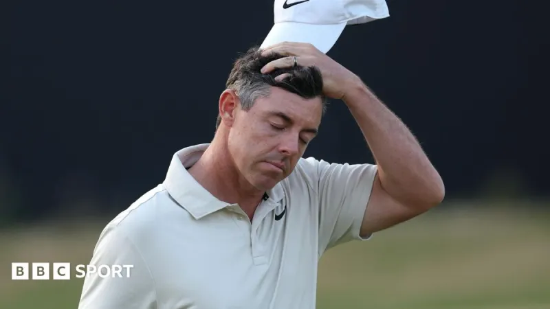 McIlroy 7 shots back after ragged 72 at Open