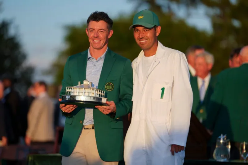 McIlroy credits caddie's pep talk after Masters third round