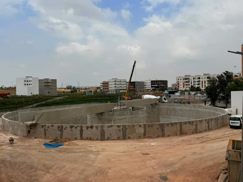 Mediouna WWTP Expansion Doubles Capacity to 7,600 m³/day