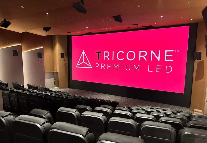 Megarama Rabat installera le premier écran LED Tricorne au Maroc