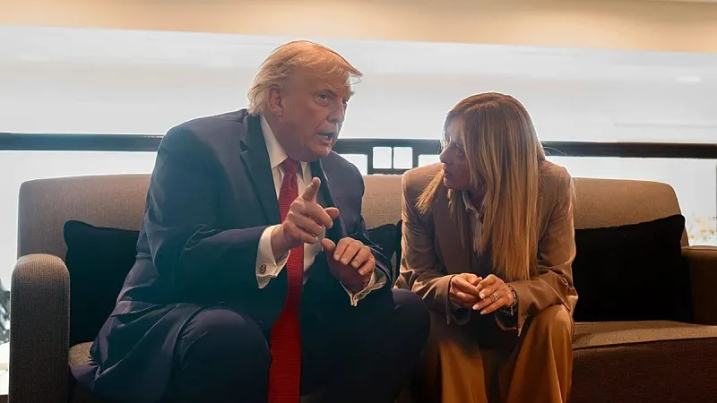 Meloni denies Trump's claim she 'begged' for photo