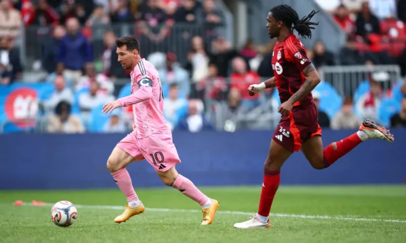 Messi breaks MLS single-season goal record vs Toronto