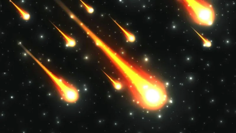 Meteor Showers: A Risk to Future Space Missions?