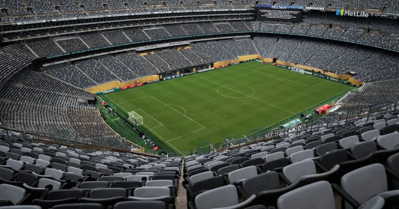 MetLife Stadium Prepares for Morocco vs. Brazil World Cup Match