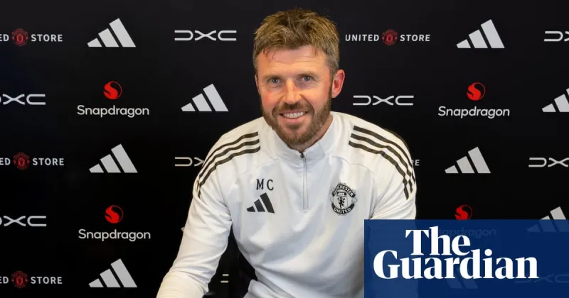 Michael Carrick nommé entraîneur de Man Utd jusqu'en 2028