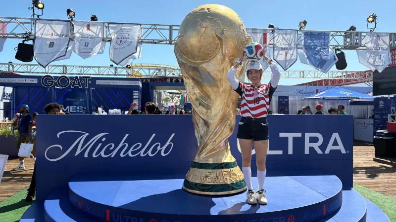 Michelob profite de la Coupe du monde pour s'étendre hors des États-Unis