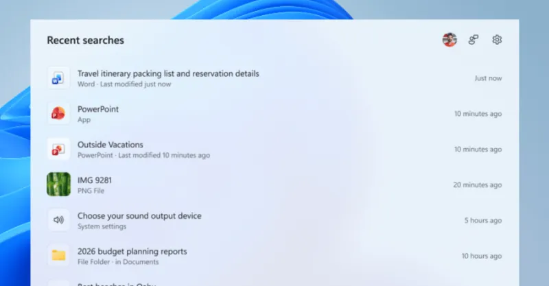 Microsoft Tests Cleaner Windows 11 Search Without Ads