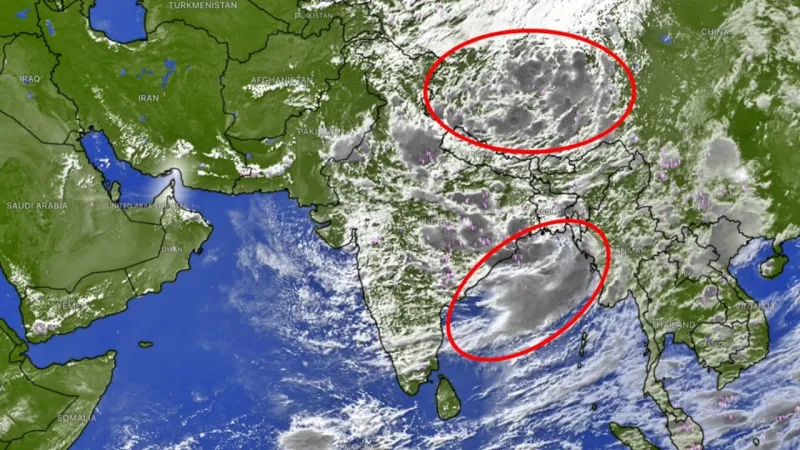 Monsoon Systems to Merge Over India, Heavy Rain Alert