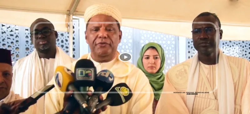 L'ambassadeur du Maroc reçu par le khalife général de Touba