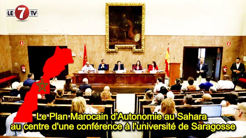 Le Plan d'Autonomie marocain au centre d'une conférence à l'Université de Saragosse