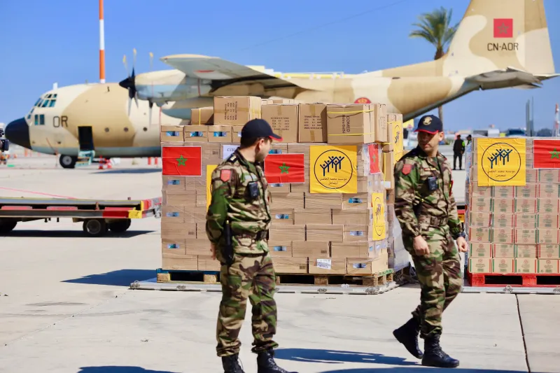 Moroccan Contingent Joins Gaza International Force