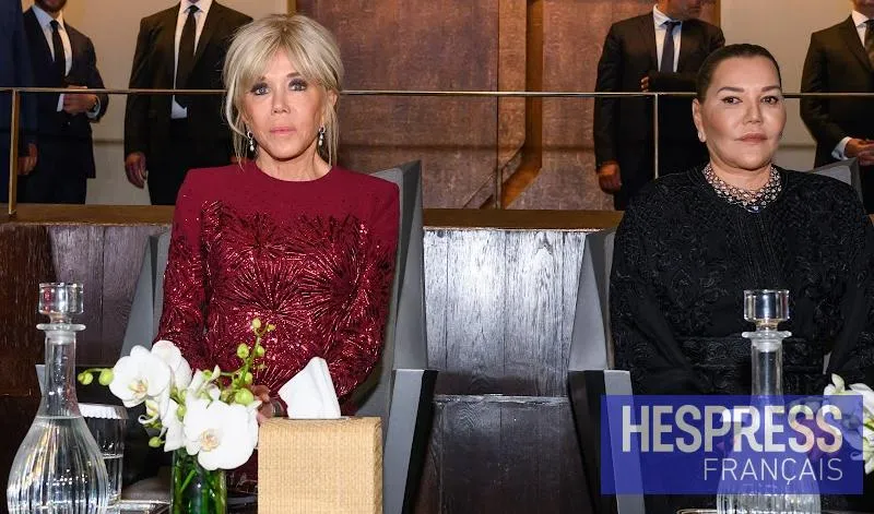 Moroccan Princesses and Brigitte Macron Attend Royal Theatre Opening