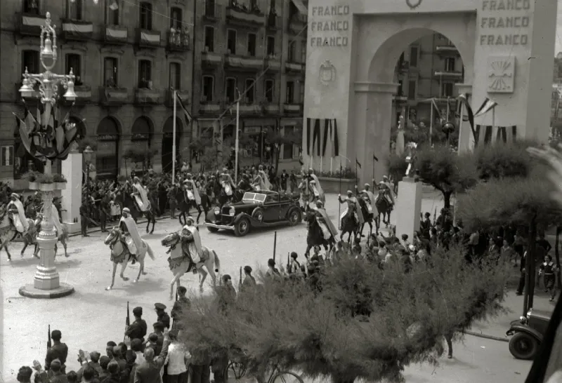 Moroccan Soldiers in Franco's Spanish Civil War