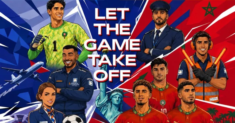 Les aéroports du Maroc lancent une campagne Coupe du Monde avec les Lions