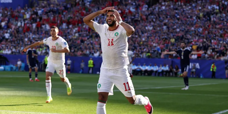 Morocco beats Scotland 1-0 in World Cup group stage