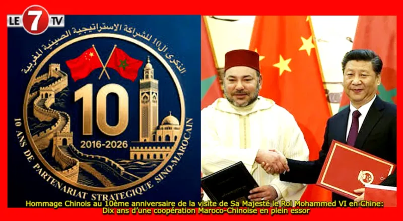 Morocco-China 10th Anniversary of King's Visit