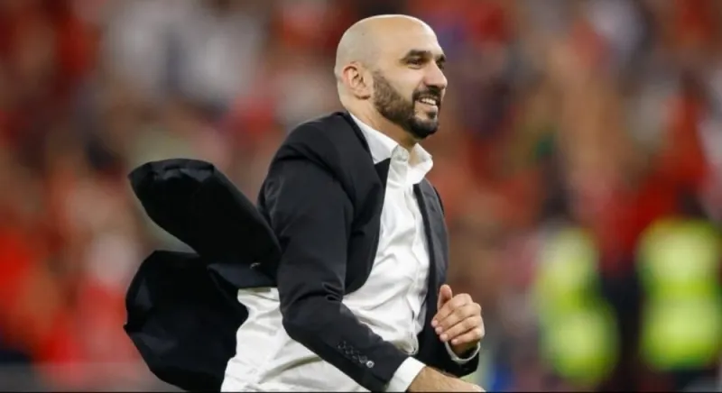 Morocco Coach Regragui Reacts to World Cup Win Over Netherlands