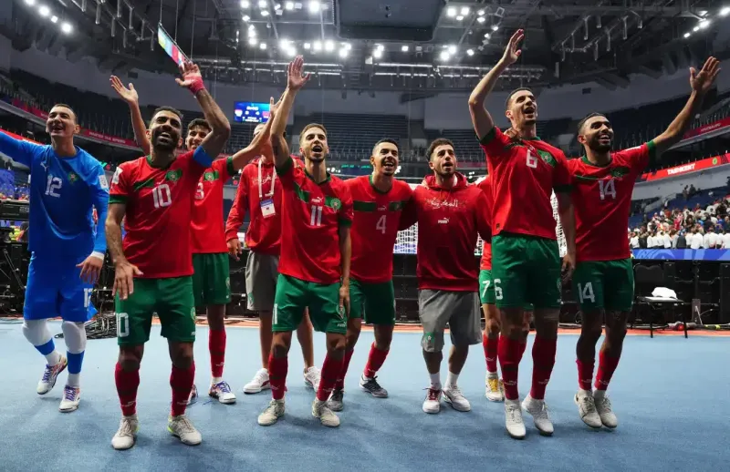Morocco Futsal Keeps 6th in FIFA World Ranking