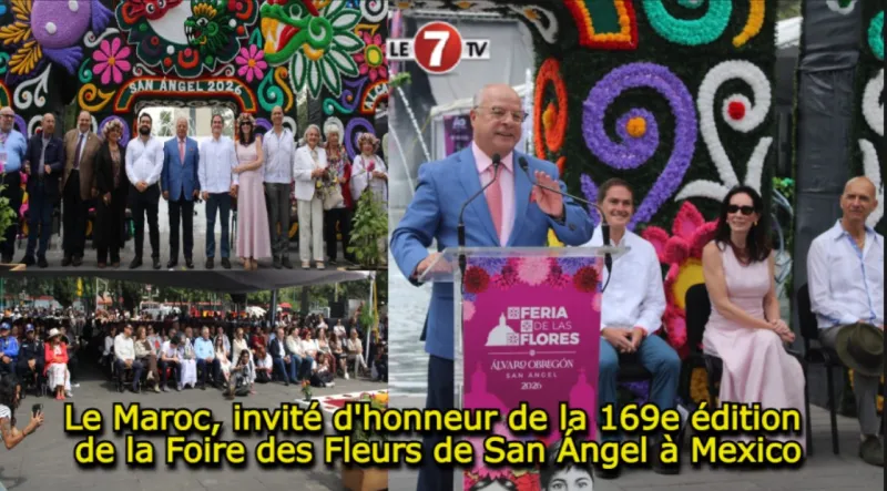 Morocco Honored Guest at Mexico City Flower Fair
