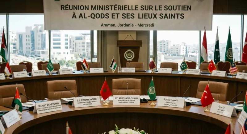 Le Maroc participe à une réunion ministérielle à Amman sur Al-Qods