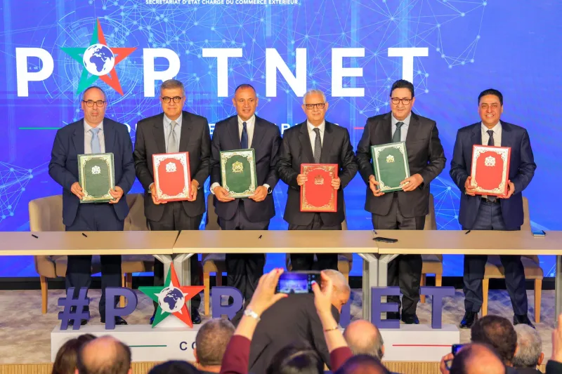 Lancement de la plateforme numérique PortNet au Maroc