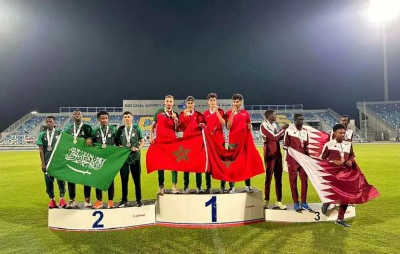 Morocco Leads Arab U20 Athletics Championships Medal Table