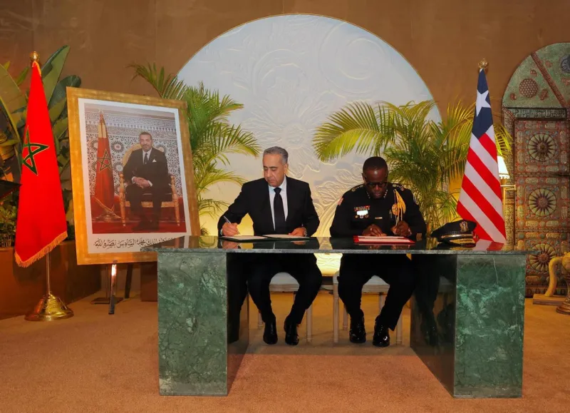 Morocco, Liberia Sign Security Cooperation MoU