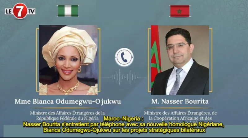 Morocco-Nigeria: Bourita Talks to New Nigerian Counterpart