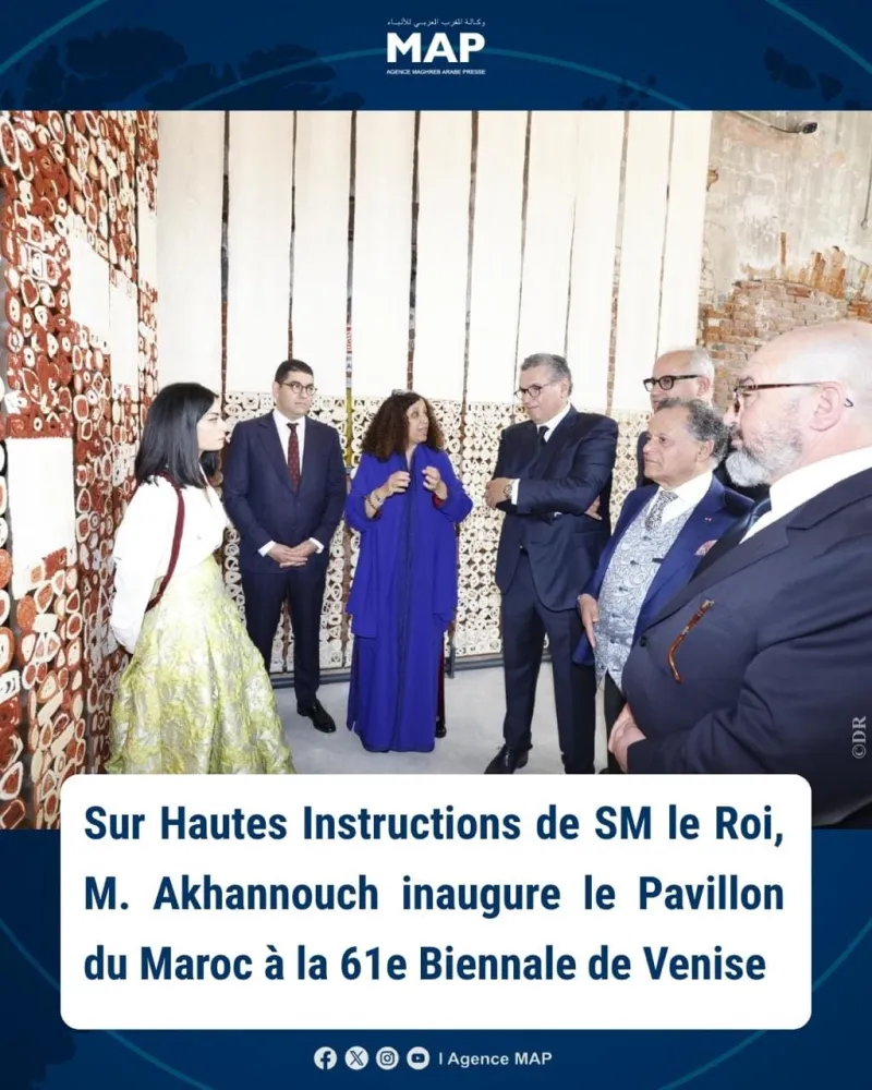 Morocco Pavilion Inaugurated at Venice Biennale
