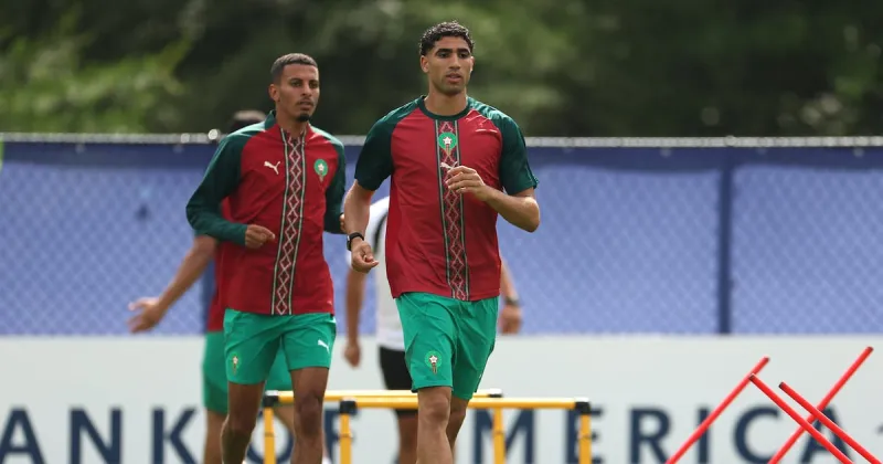 Maroc prépare son match de Coupe du monde contre l'Écosse