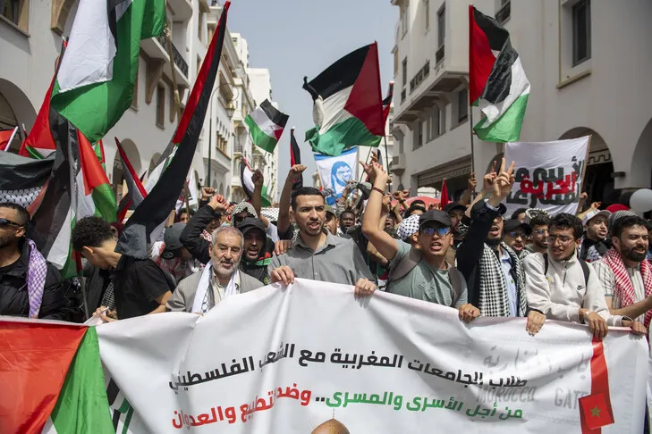 Morocco rally marks Palestinian Prisoners' Day