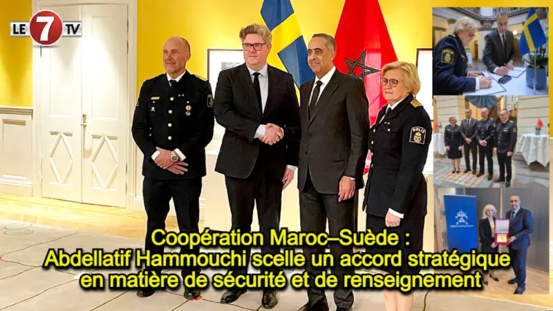Morocco, Sweden sign security cooperation agreement