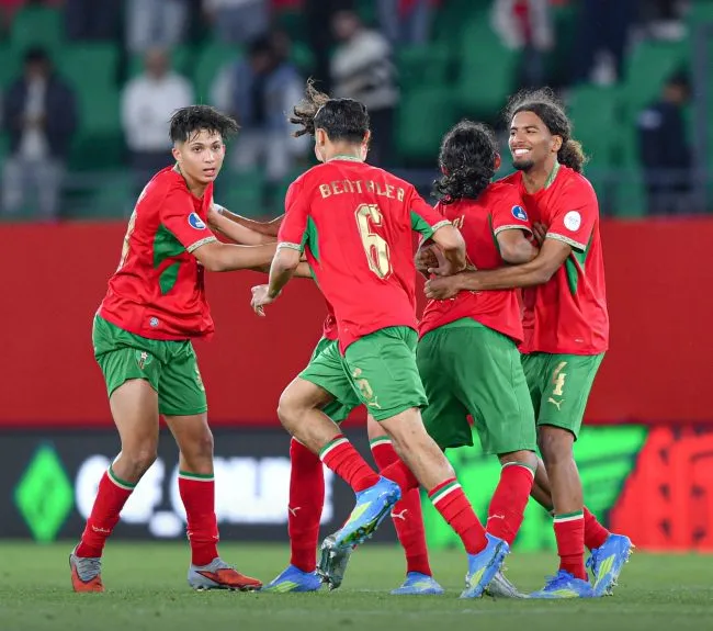 Le Maroc termine en tête du groupe A à la CAN U17