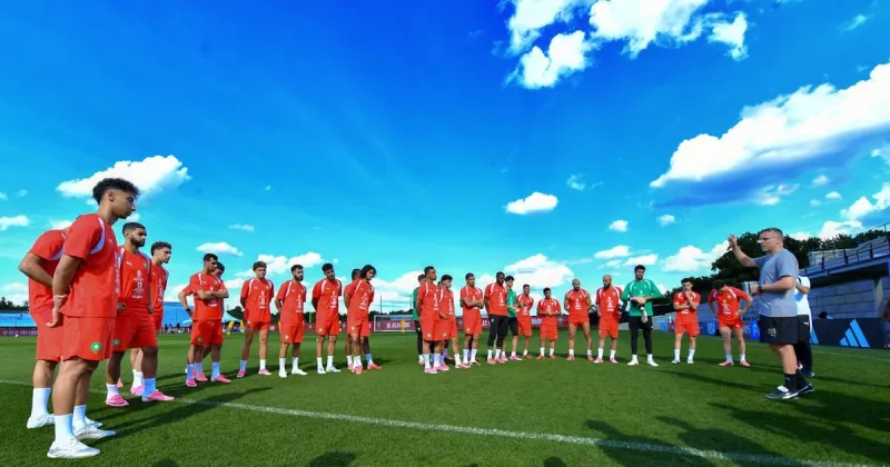 Morocco Train Full Squad Ahead of Haiti Match