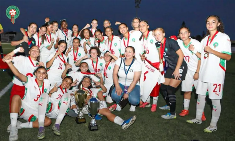 Morocco U17 Women Win UNAF Tournament