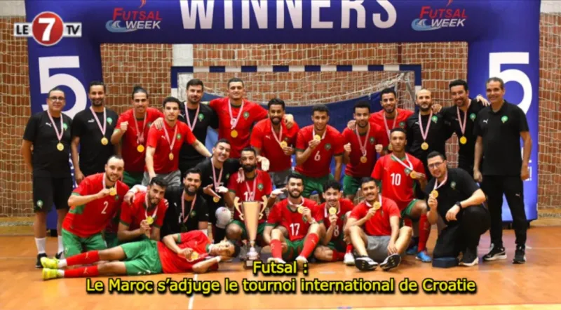 Morocco Wins Croatia International Futsal Tournament