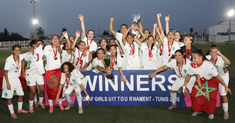 Morocco Wins UNAF U17 Women's Tournament in Tunisia