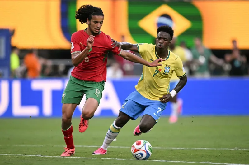 Morocco's 18-Year-Old Bouaddi Shines in Brazil Friendly