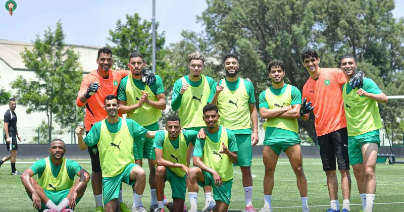 Morocco's Atlas Lions Train at Maâmora for 2026 World Cup