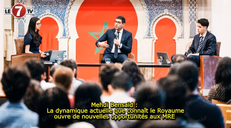 Morocco's Dynamic Opens New Opportunities for MRE: Minister