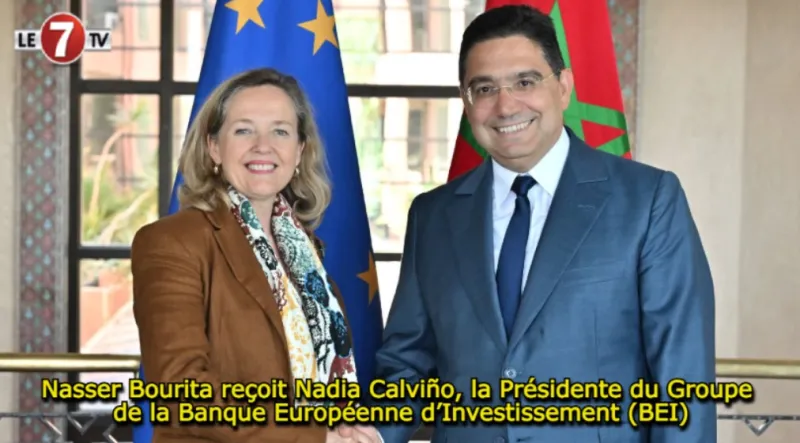Morocco's FM Meets EIB President Nadia Calviño
