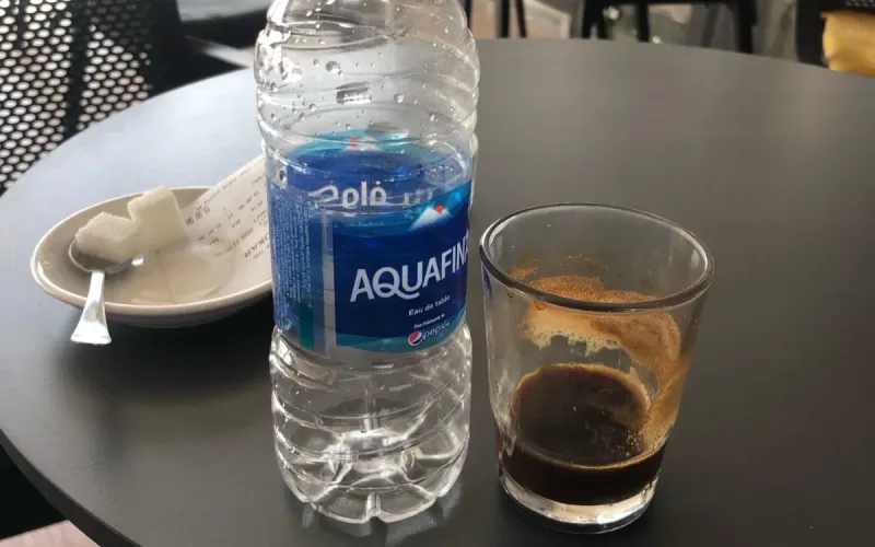Morocco's Free Water with Coffee Disappearing