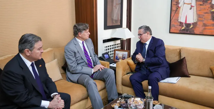 Morocco's Head of Government Meets US Deputy Secretary Landau