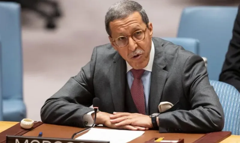 Morocco's Hilale Briefs UN Security Council on CAR