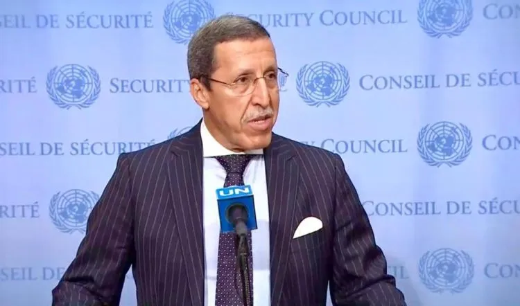 Morocco's Hilale Briefs UN Security Council on CAR