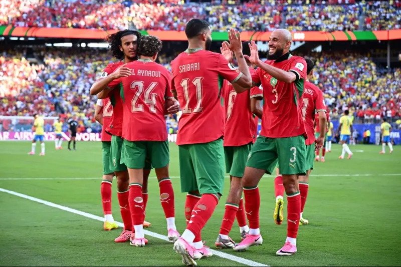 Morocco's Saibari Scores Fast Goal vs Scotland in World Cup